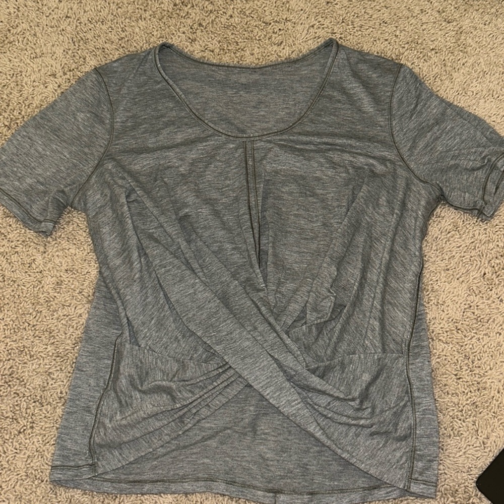 Gray lululemon top!